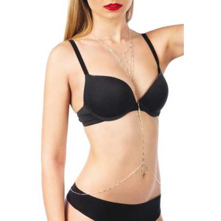 Intime-et-Sens Loveshop 89 Bijou Collier Chaine de Taille Alison