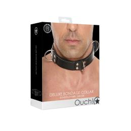 .Collier Bondage Deluxe noir