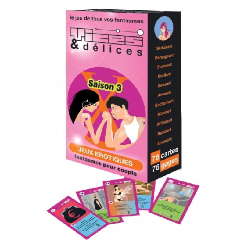.Jeu érotique Vices et Délices - saison 3