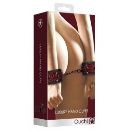 .Menottes de poignets Luxury Rouge