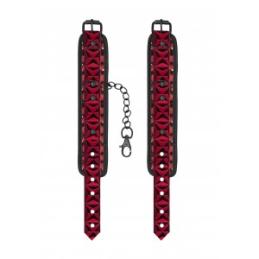 .Menottes de poignets Luxury Rouge