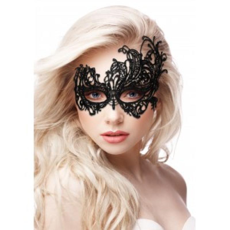 .Masque Dentelle Royal Noir
