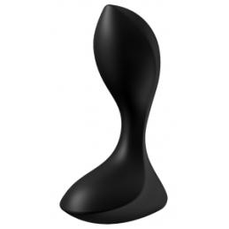 .Plug vibrant Backdoor Lover Satisfyer 8 x 3cm Noir
