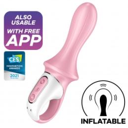 .Plug vibrant gonflable Air Pump Booty 5+ Satisfyer 10 x 5cm