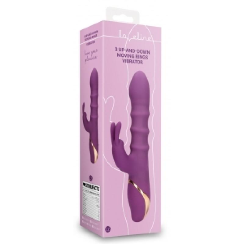 .Vibro Rabbit 3 Up-And-Down 13 x 3.9cm