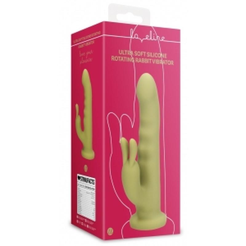 .Vibro Rabbit Rotatif Greenbit 14 x 4cm