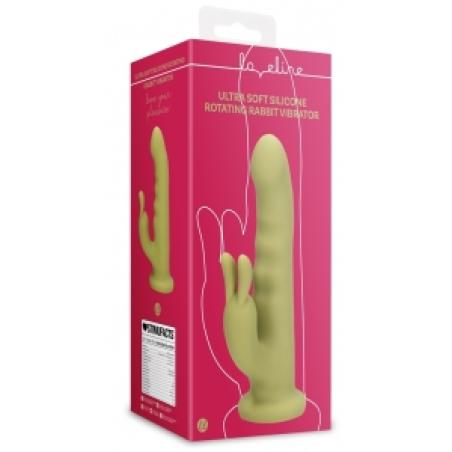 .Vibro Rabbit Rotatif Greenbit 14 x 4cm