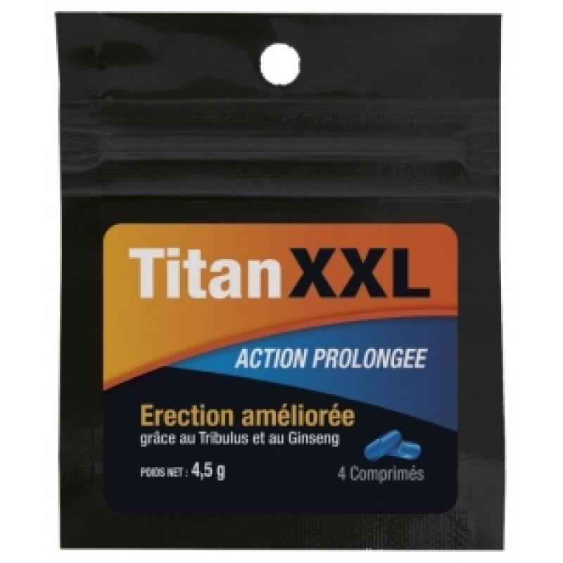 Titan XXL Stimulant Action prolongée 4 gélules Labophyto