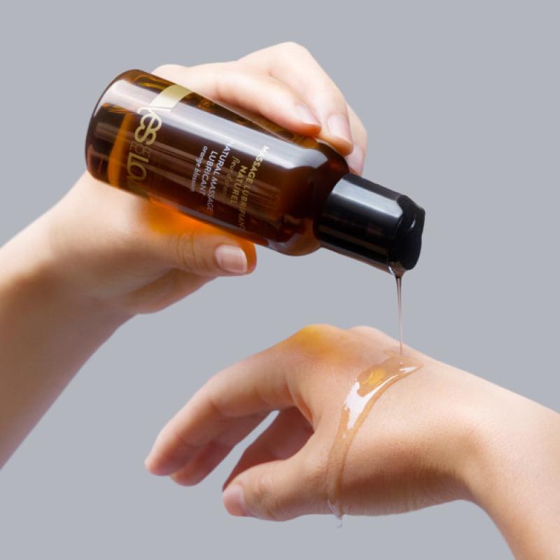 .MASSAGE LUBRIFIANT NATUREL AUX HUILES BIO 100ML