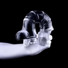 .Gode transparent Dickannel XXL 27 x 8cm