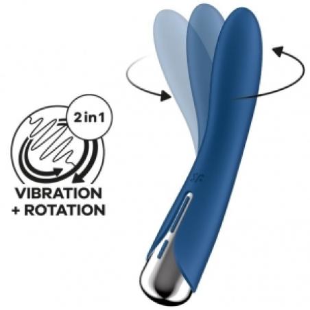 .Vibromasseur Point G Spinning Vibe 1 - 11 x 3cm Framboise