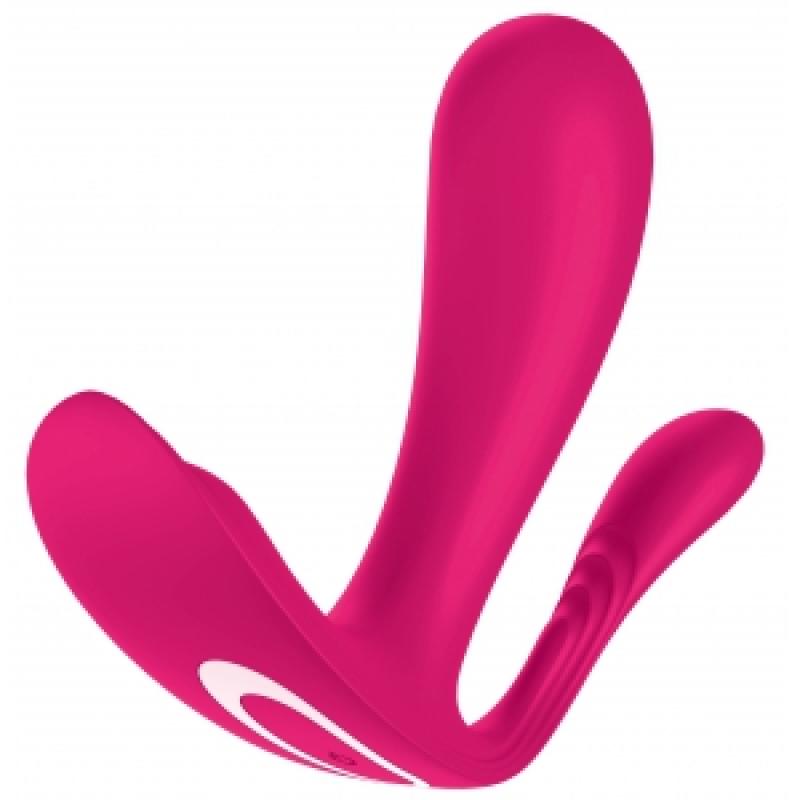 Top Secret Vibro 3 En 1 Connecté Rechargeable USB Satisfyer
