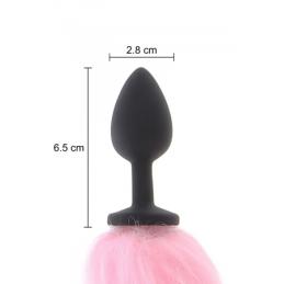 .Plug anal Licorne avec queue lumineuse