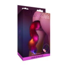 .Plug anal Licorne avec queue lumineuse