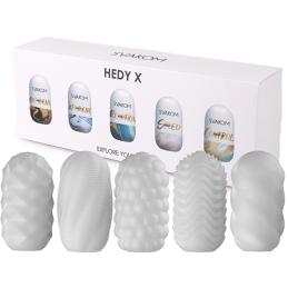 Hedy X Masturbateur Texturés Mixtes 5 pièces Svakom