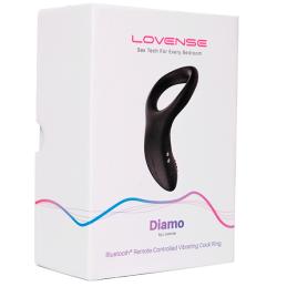 Diamo Anneau pénien vibrant  Noir