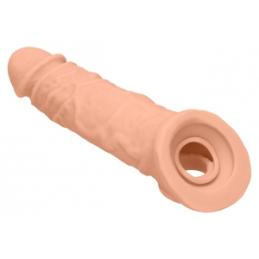 .Gaine de pénis Realrock Curve 17 x 4.5cm