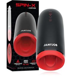 .JAMYJOB - MASTURBATEUR CHAUFFANT ET ROTATION SPIN-X