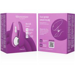 .LIBERTY 2 STIMULATEUR & VENTOUSE CLITORIS VIOLET