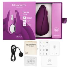 .LIBERTY 2 STIMULATEUR & VENTOUSE CLITORIS VIOLET