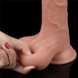 .Gode réaliste Sliding Skin 19 x 4.8cm