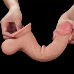 .Gode réaliste Sliding Skin 19 x 4.8cm