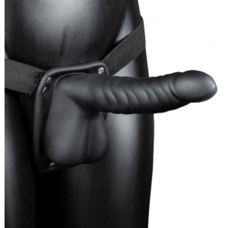 .Gode ceinture creux Hollow Strap Ribbed 16 x 4cm