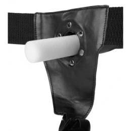 .Gode ceinture creux Hollow Strap Ribbed 16 x 4cm