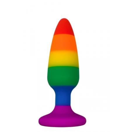 Plug anal arc en ciel Hiperloo M - Wooomy