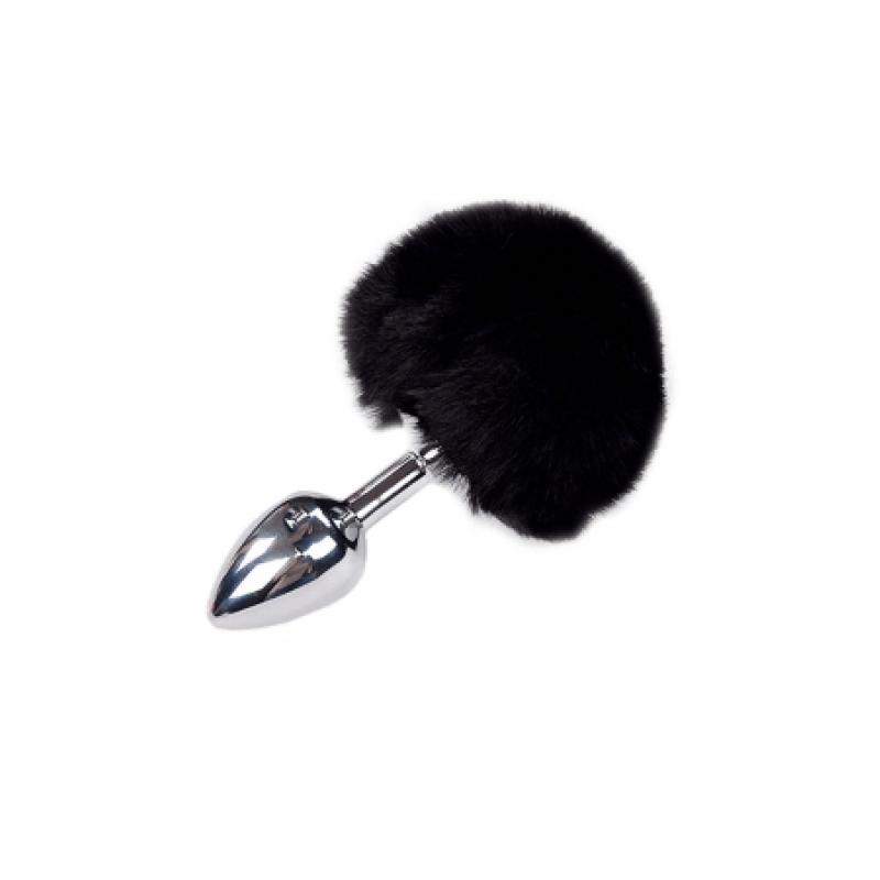 .Plug métal Fluffy S noir - Alive