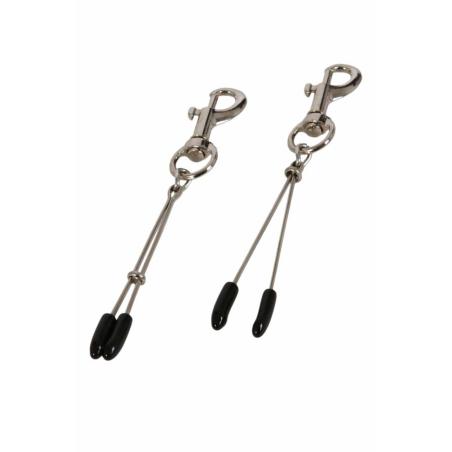 .2 Pinces tétons progressives mousquetons