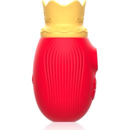 .STIMULATEUR CLIT 10 FRÉQUENCES DE LÉCHAGE ET DASPIRATION - ROUGE