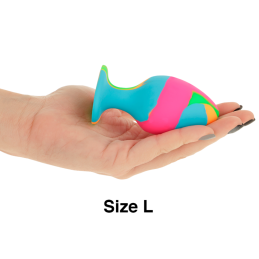 ENSEMBLE DE PLUGS EN SILICONE MULTICOLORE