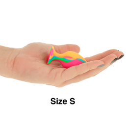 ENSEMBLE DE PLUGS EN SILICONE MULTICOLORE