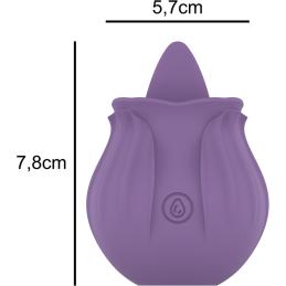 .VIOLET CL TORIS STIMULATEUR 10 VIBRATIONS LILAS