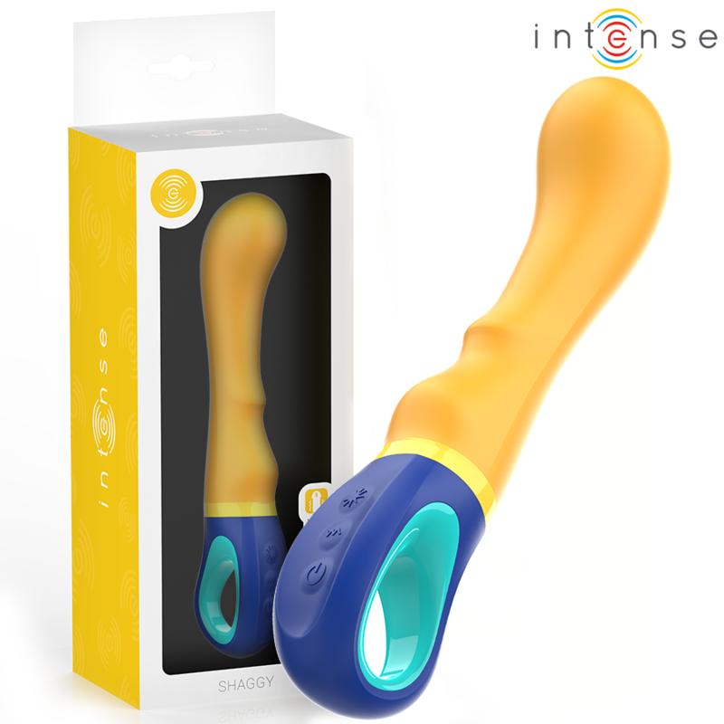 .SHAGGY VIBRATEUR POINT G JAUNE
