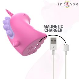 .PINKIE STIMULATEUR LICORNE FUCSIA