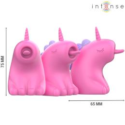 .PINKIE STIMULATEUR LICORNE FUCSIA