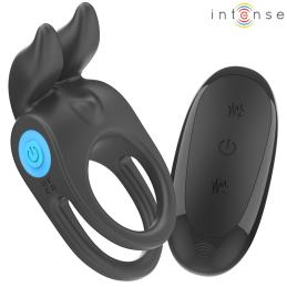.SAM VIBRATEUR DOUBLE ANNEAU PÉNIS 10 VIBRATIONS NOIR