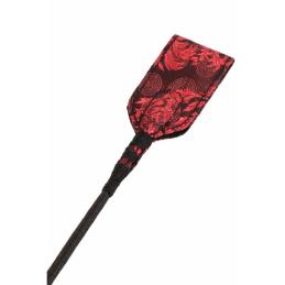 .CRAVACHE BRODEE ROUGE 45CM 