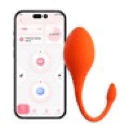 .Oeuf Vibrant Orange contrôlé par l’application LILI