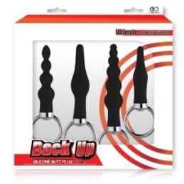 .Kit de plugs Back Up Noirs