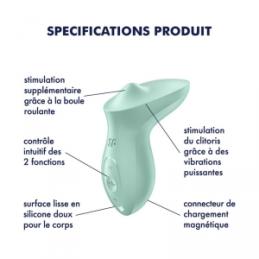 .Exciterrr Menthe Stimulateur de Clitoris 