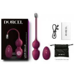 .Oeuf Vibrant Love Balls Dorcel 9 x 3.5cm Mauve