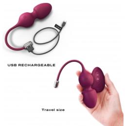 .Oeuf Vibrant Love Balls Dorcel 9 x 3.5cm Mauve