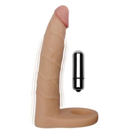 .Gode vibrant Double Pénétration 16 x 3 cm