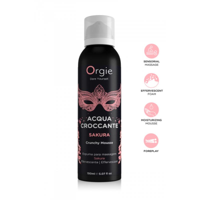 Mousse de massage effervescente Acqua Croccante Orgie