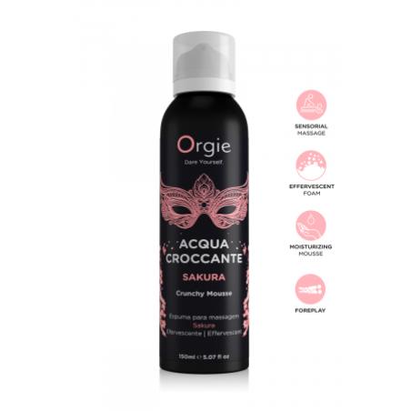 Mousse de massage effervescente Acqua Croccante Orgie