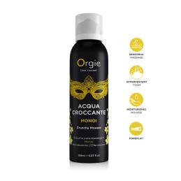 Mousse de massage effervescente