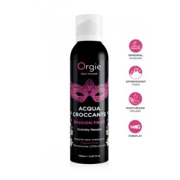 Mousse de massage effervescente parfumée
